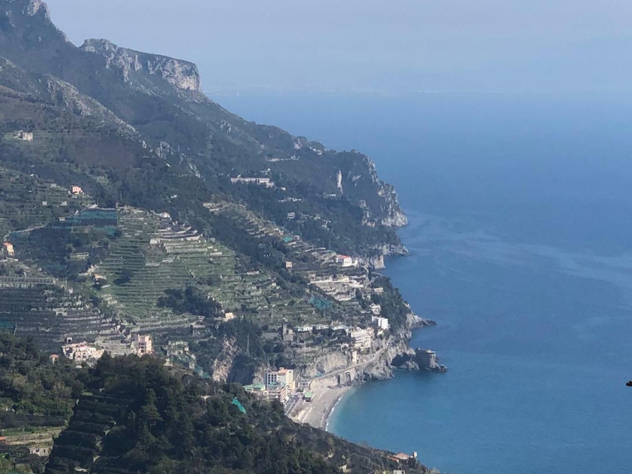 Chez Rosa - Cozy Sea View Openspace - 10Mins From Belmond Caruso Ravello Exteriér fotografie